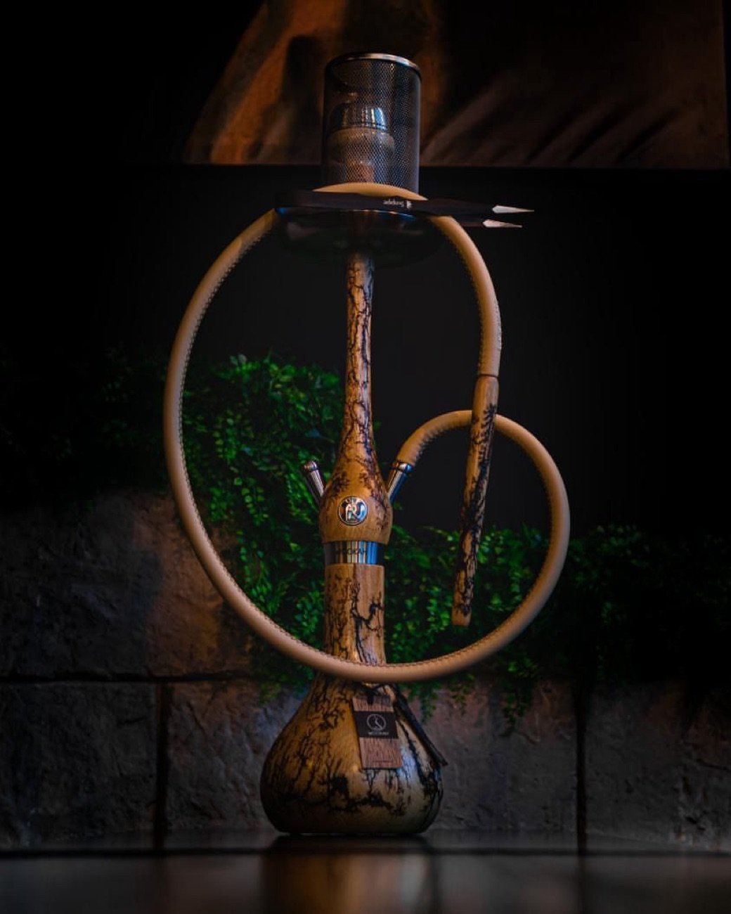 Top-lit Wookah hookah at SMOCLOCK